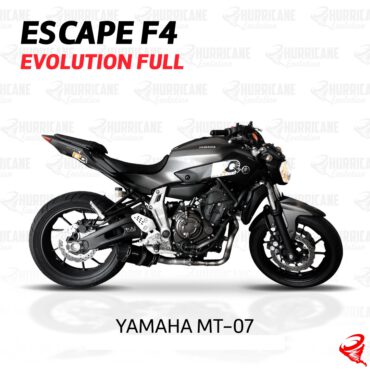 Imagem do produto Escapamento F4 Evolution Full Yamaha MT 07 2014 a 2025