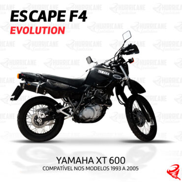 Imagem do produto Escapamento F4 Evolution Yamaha XT 600 1993 a 2005