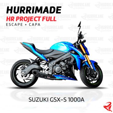 Imagem do produto Escapamento Hurrimade HR Project Full Suzuki GSX-S 1000A 2015 a 2025