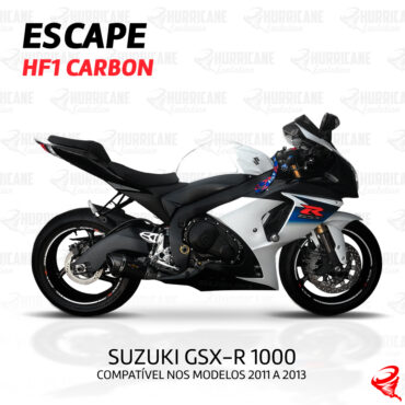 Imagem do produto Escapamento HF1 Carbon Suzuki GSX-R 1000 2011 a 2013