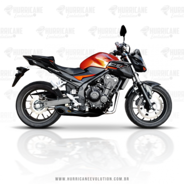 Imagem do produto Escapamento Hurrimade Full Honda CB 500F 2019 a 2025