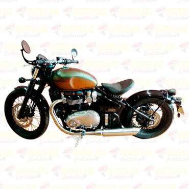 Imagem do produto Escapamento HR Sports Inox Triumph Bonneville Bobber 2010 a 2025