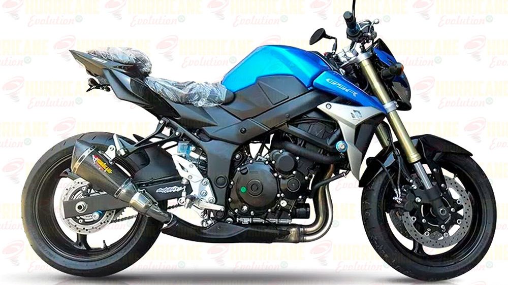 Capa do vídeo  Escapamento HF1 Carbon Suzuki GSR 750 2011 a 2017