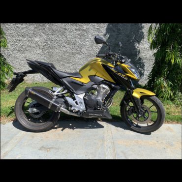 Imagem do produto Escapamento F4 Evolution Full Honda CB 300F Twister 2023 a 2025