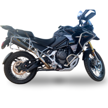 Imagem do produto Escapamento HF1 Carbon Longo Triumph Tiger 1200 Rally Explorer 2022 a 2025