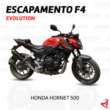 Imagem do produto Escapamento F4 Evolution Honda HORNET 500 2025 a 2026