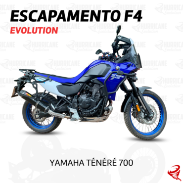 Imagem do produto Escapamento F4 Evolution Yamaha Tenere 700 2025 a 2026