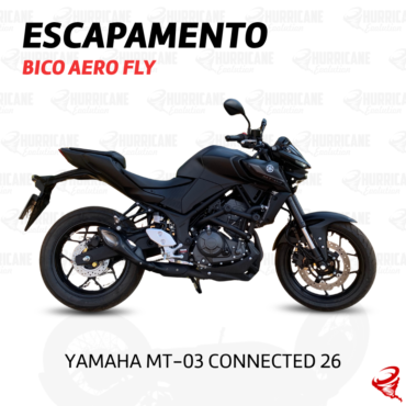 Imagem do produto Escapamento Bico Aero Fly Yamaha MT 03 CONNECTED 2026