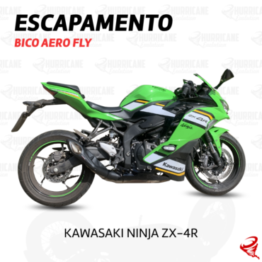 Imagem do produto Escapamento Bico Aero Fly Kawasaki ZX-4R 2025 a 2026