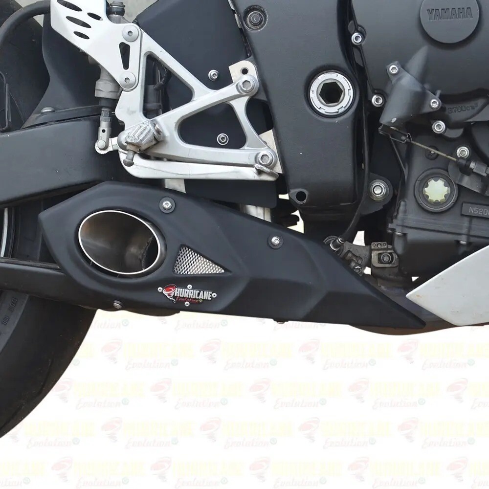 Capa para Reposição do Escapamento Hurrimade Evolution Yamaha R-1 2009 a 2015