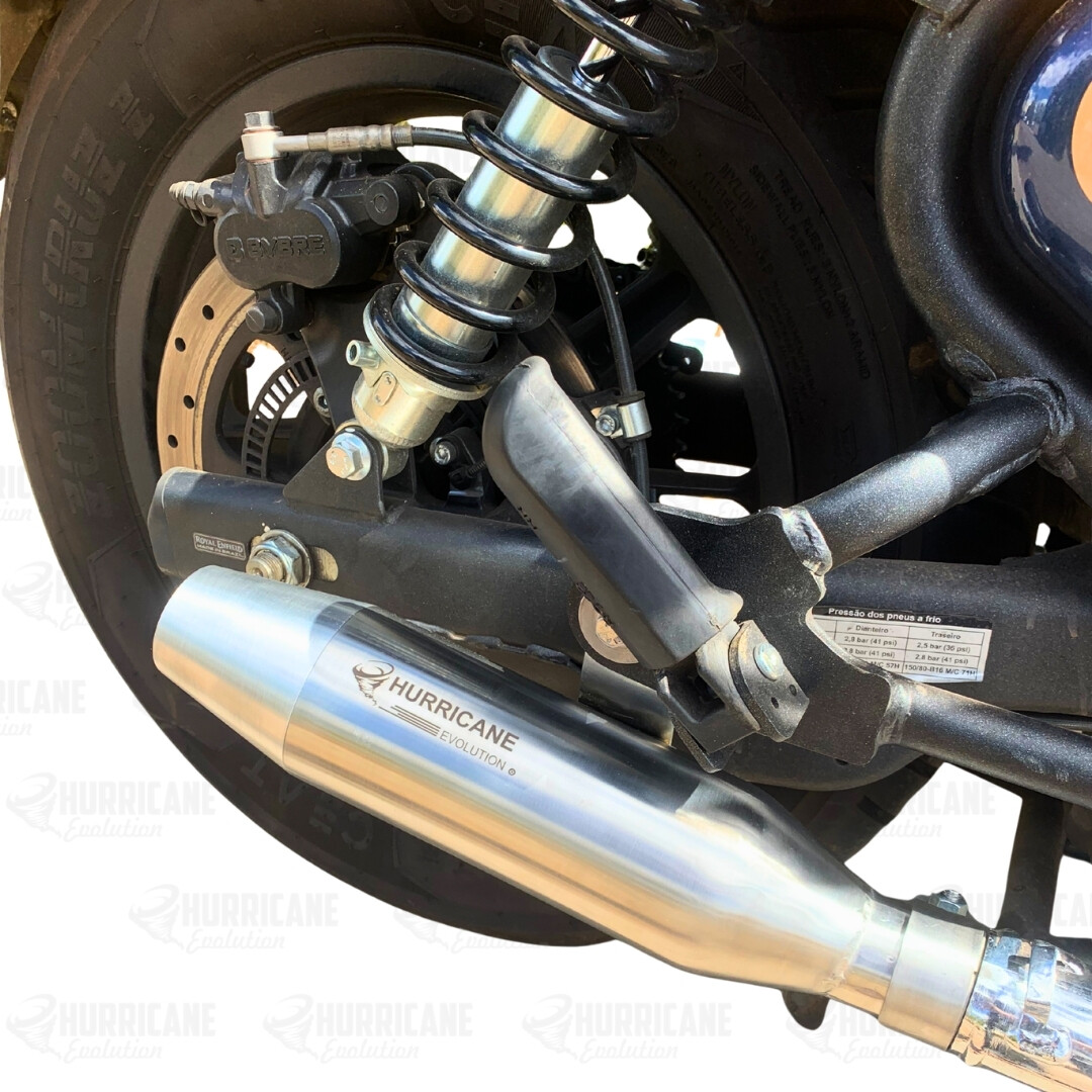 Escapamento GP Twin Royal Enfield Super Meteor 650 - Image 2