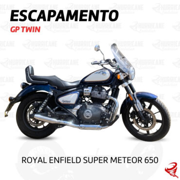 Imagem do produto Escapamento GP Twin Royal Enfield Super Meteor 650