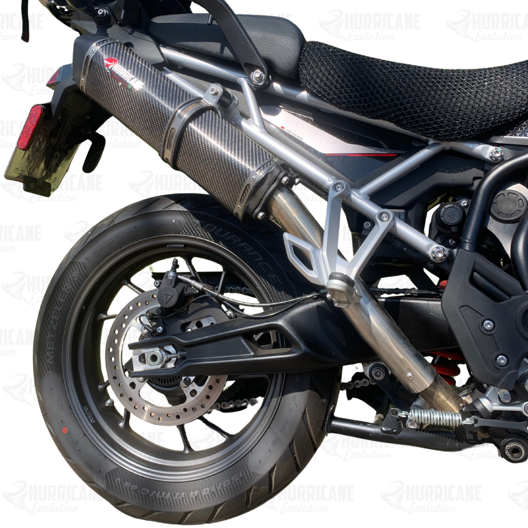 Escapamento F4 Carbon Triumph Tiger 900 2024 a 2026 - Image 2