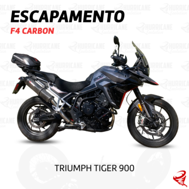 Imagem do produto Escapamento F4 Carbon Triumph Tiger 900 2024 a 2026