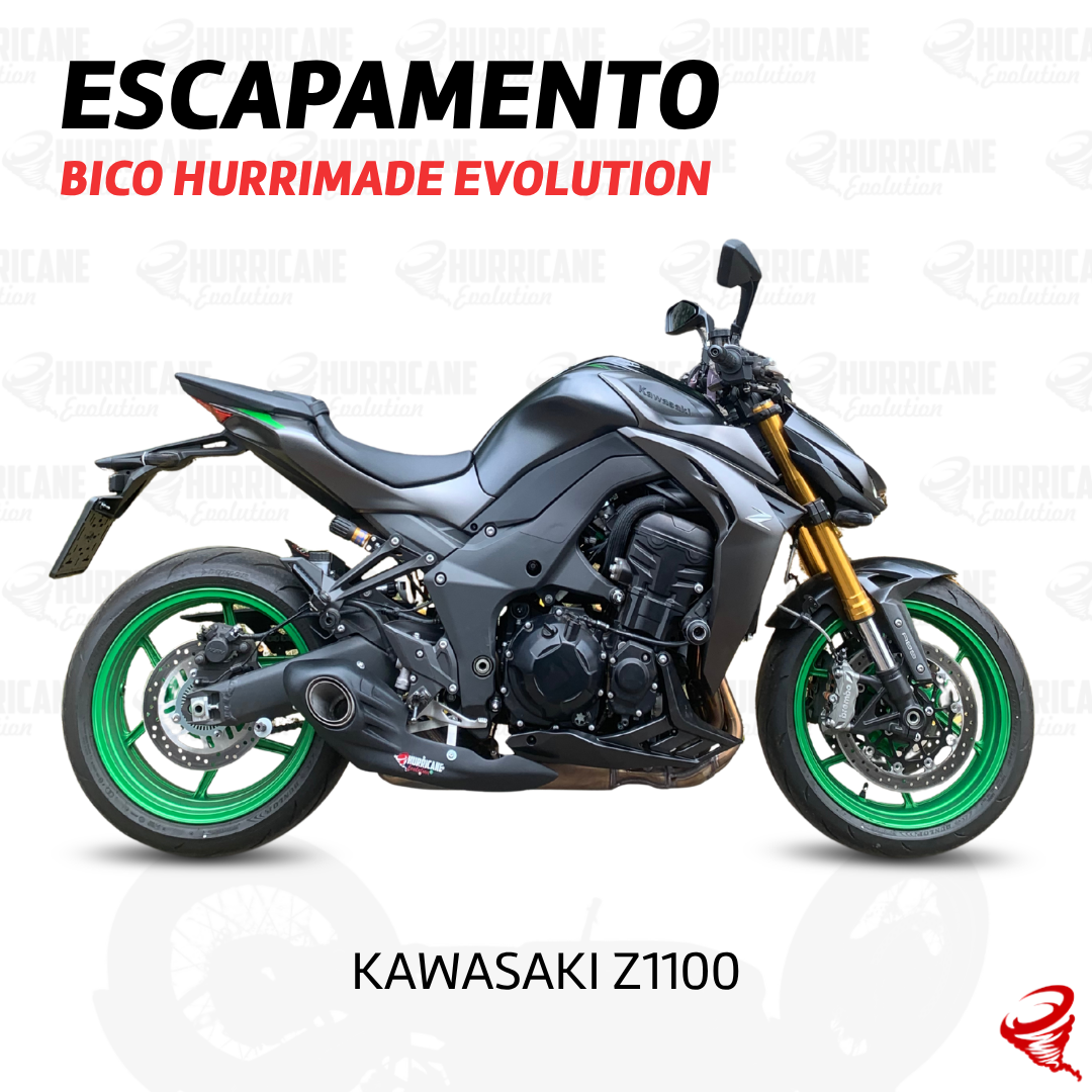 Escapamento Bico Hurrimade Evolution Kawasaki Z 1100